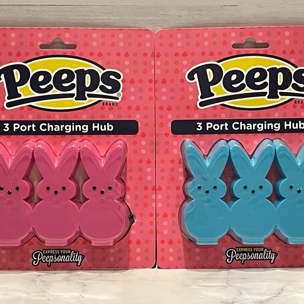 Peeps 3 Port Charging Hub Set